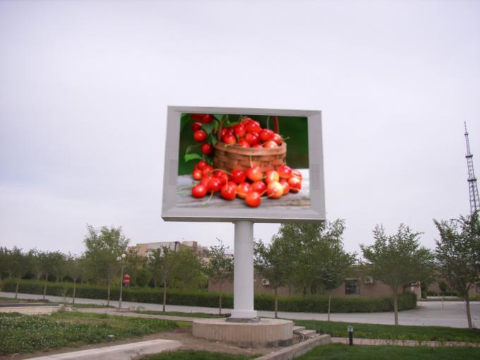 多彩なイメージの屋外の導かれたビデオ スクリーン、P5広告の表示板超薄く