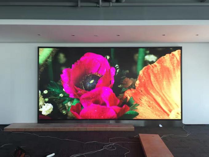 P6取付けること容易な屋内SMD HD LEDのビデオ壁の会議室TVのパネルの高い明るさ