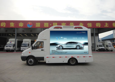 高い明るさ屋外P6 LEDのトラックの表示移動式広告スクリーン保証2年の サプライヤー