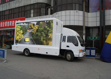 車によって取付けられる移動式LED表示スクリーン、広告のためのトラックTVスクリーン サプライヤー