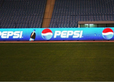 反紫外線光線の競技場LEDのパネル、フットボールLEDの周囲の広告板P10 サプライヤー