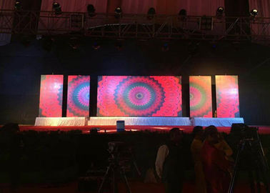 SMD2121によって導かれるスクリーンの段階の背景幕、コンサートのための導かれたビデオ壁の使用料P3.91 サプライヤー