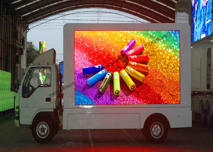 中国 屋外広告P6 LEDのトラックの表示高リゾリューション6000nits明るさ 工場
