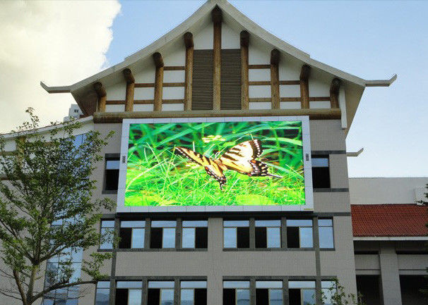 中国 LEDのビデオ壁140°の視野角を広告するP8屋外の固定LED表示デジタル 工場