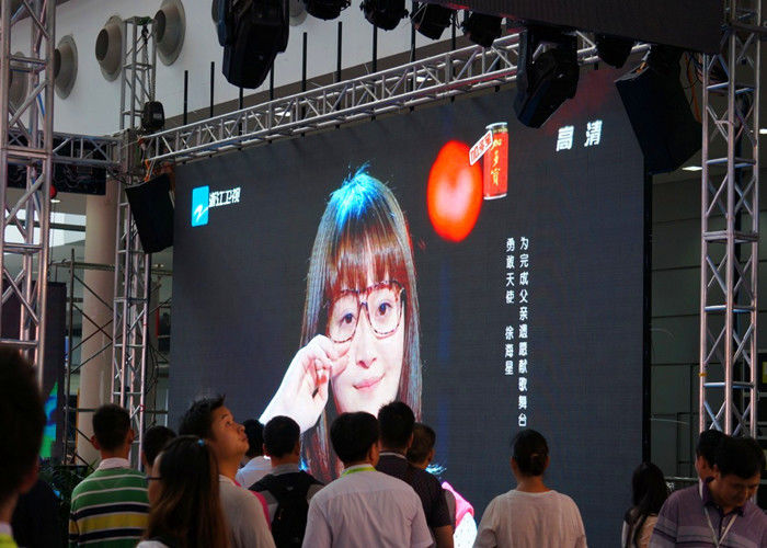 中国 P10屋外の使用料のLED表示スクリーンLEDの舞台の背景のビデオ壁1/4スキャン運転 工場