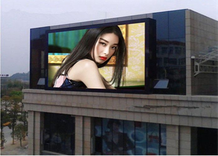 中国 HD P16の電子屋外広告のLED表示スクリーンの固定取付け 工場