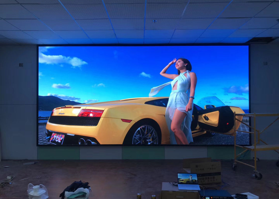 中国 広告P4屋内LED表示スクリーン、ビデオ壁のための会議室LEDのパネル 工場